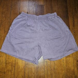 Casual Purple Shorts
